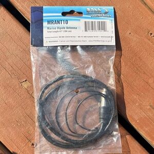 Boss Black Marine Dipole Antenna